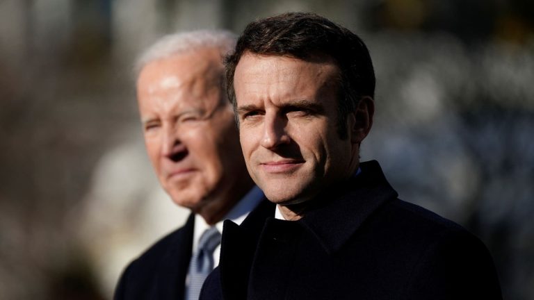 Biden y Macron discuten sobre Medio Oriente y Ucrania durante una visita de Estado francesa