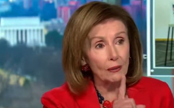 Nancy Pelosi golpea a Trump los primeros 100 días de accidente de tren