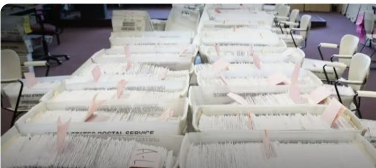 Los demócratas logran una gran victoria en Pennsylvania Mail-In Voice Poices