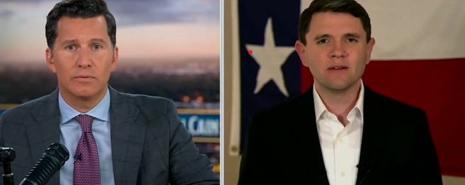 El representante de Texas, James Talarico fue a Fox News y destruyó su propaganda