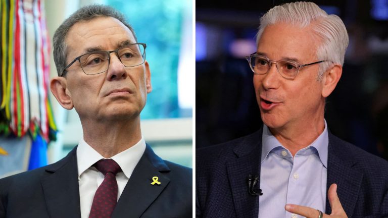 Los directores ejecutivos de Wells Fargo y Pfizer advierten que sin innovación, Estados Unidos podría perder frente a China