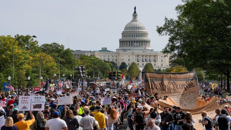 Las protestas “Sin reyes” de Trump