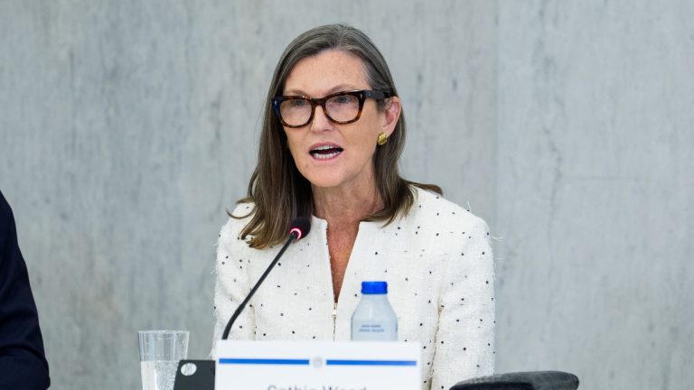 Cathie Wood destaca el riesgo de una corrección del mercado pero descarta los temores de una burbuja de IA