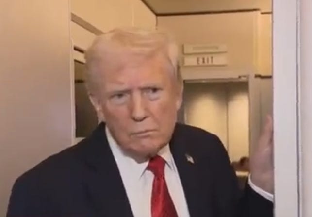 Trump se derrumba porque no hay reyes, afirma que se sobornó a 7 millones de manifestantes