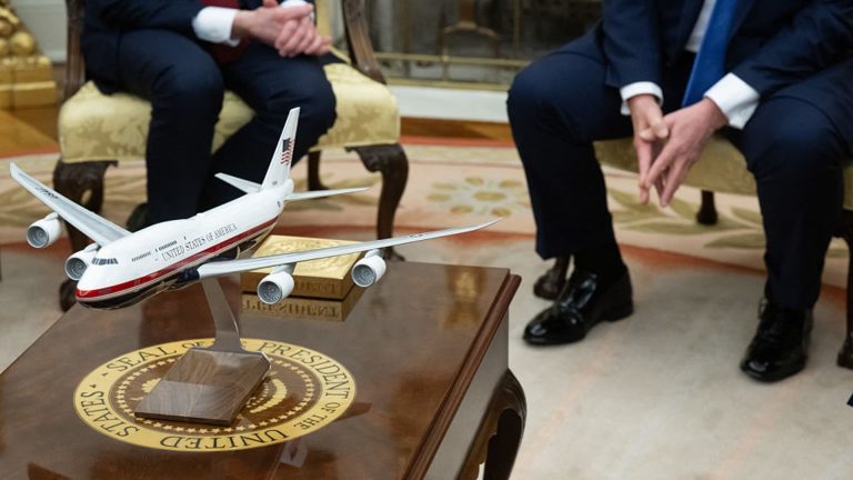 El nuevo avión Air Force One del presidente de EE.UU. de Boeing se ha vuelto a retrasar