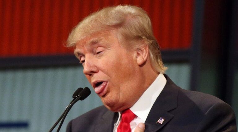 Trump evadió la verdad mientras afirmaba gozar de buena salud