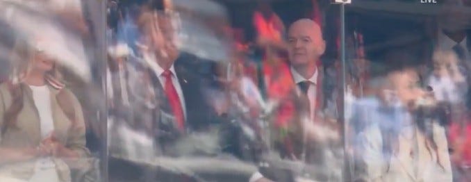 Trump es abucheado en la final del Mundial
